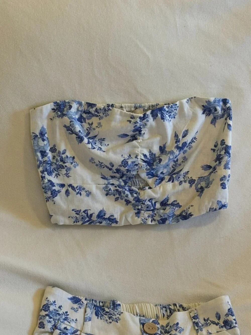 Monteau Floral Matching Set Size Small NWT